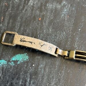 sterling silver african safari animals bracelet